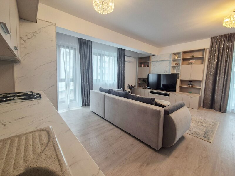 Pipera 2 camere, lux, nou predare imediata, loc de parcare