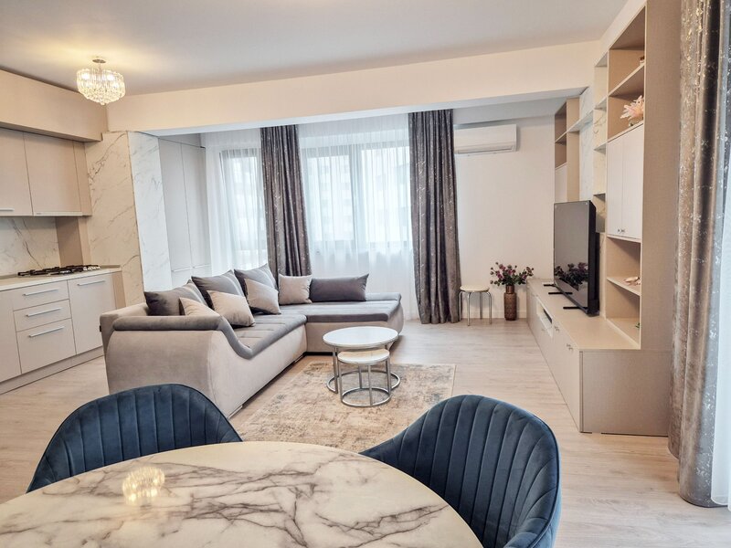 Pipera 2 camere, lux, nou predare imediata, loc de parcare